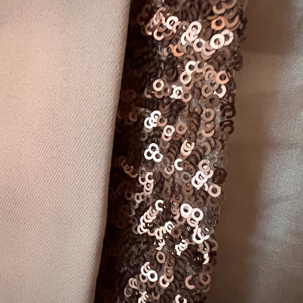 Dmbm Pink And Sequence Open Front Blazer - image 3